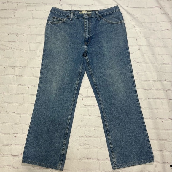 LEE JEANS regular fit men’s denim pants in size 36 *altered inseam vintage - Picture 1 of 12